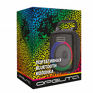 Орбита OT-SPB139 Черная колонка BT (3Вт)